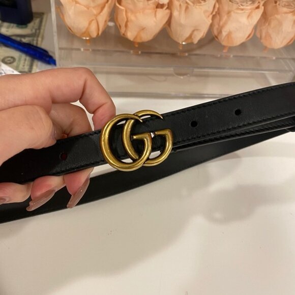 Gucci GG Leather belt - Picture 2 of 5